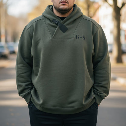 G-Star RAW Cargo Line Hoodie – Olive Green (Men’s XXXL)